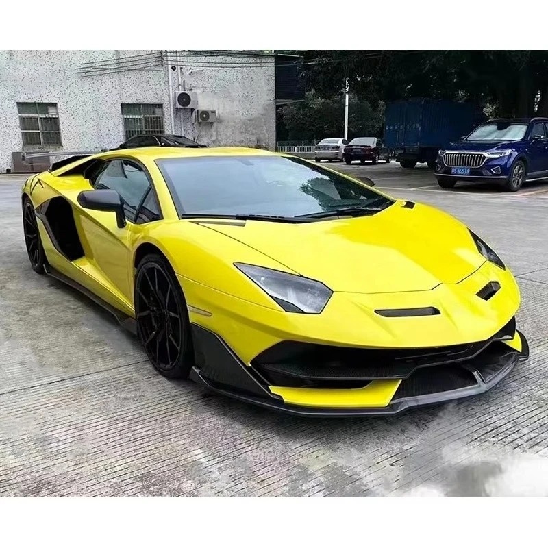 1:1 Dry Carbon Fiber Excellent Quality SVJ Body Kits for Aventador LP700 LP720 LP740 LP750 Bumper Side Skirt Wing
